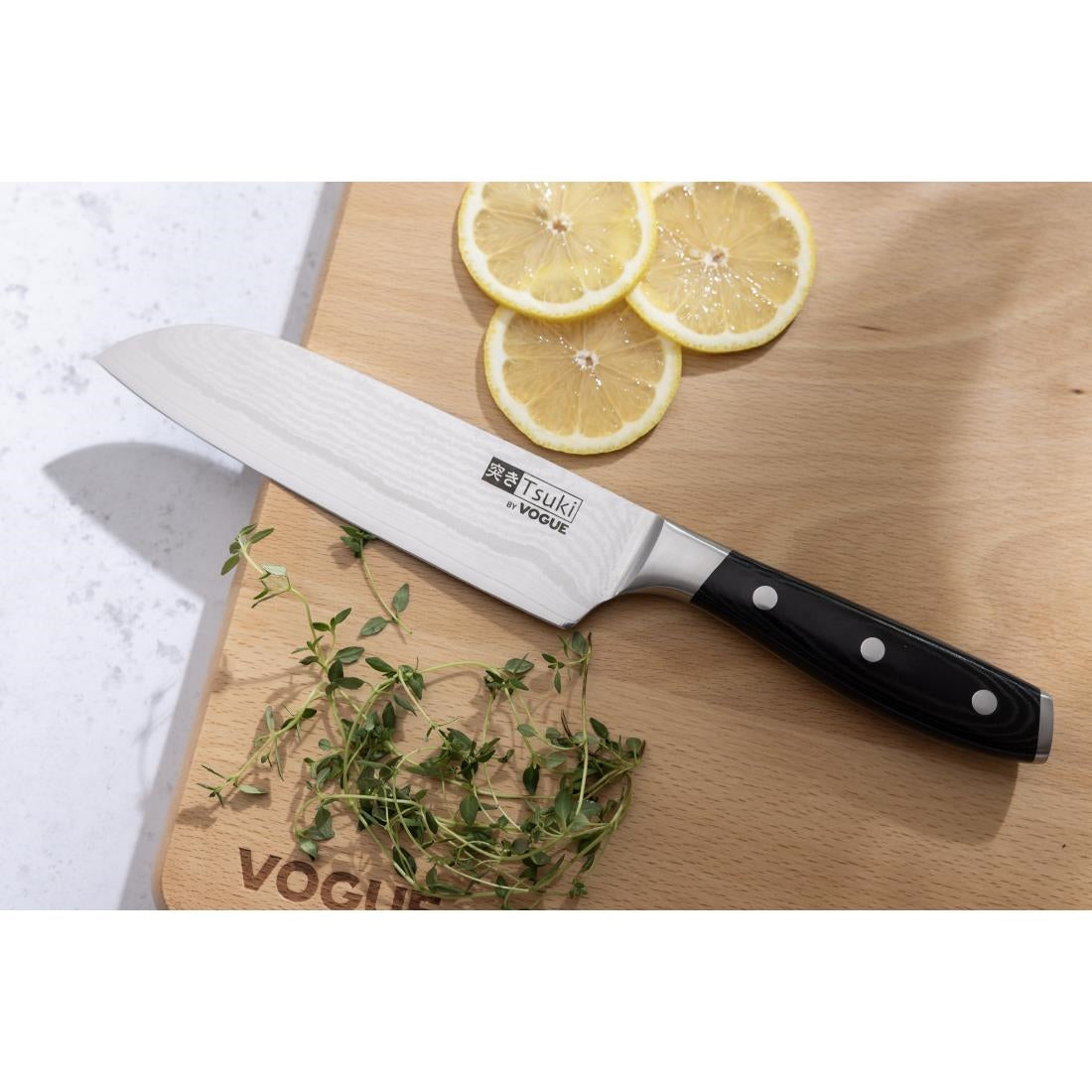 Couteau santoku Série 7 Vogue Tsuki 180mm — CF844