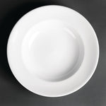 Assiette à pâtes Royal Porcelain Classic White 260mm (lot de 12) — CG057