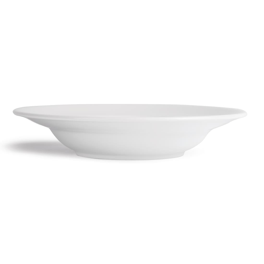 Assiette à pâtes Royal Porcelain Classic White 260mm (lot de 12) — CG057