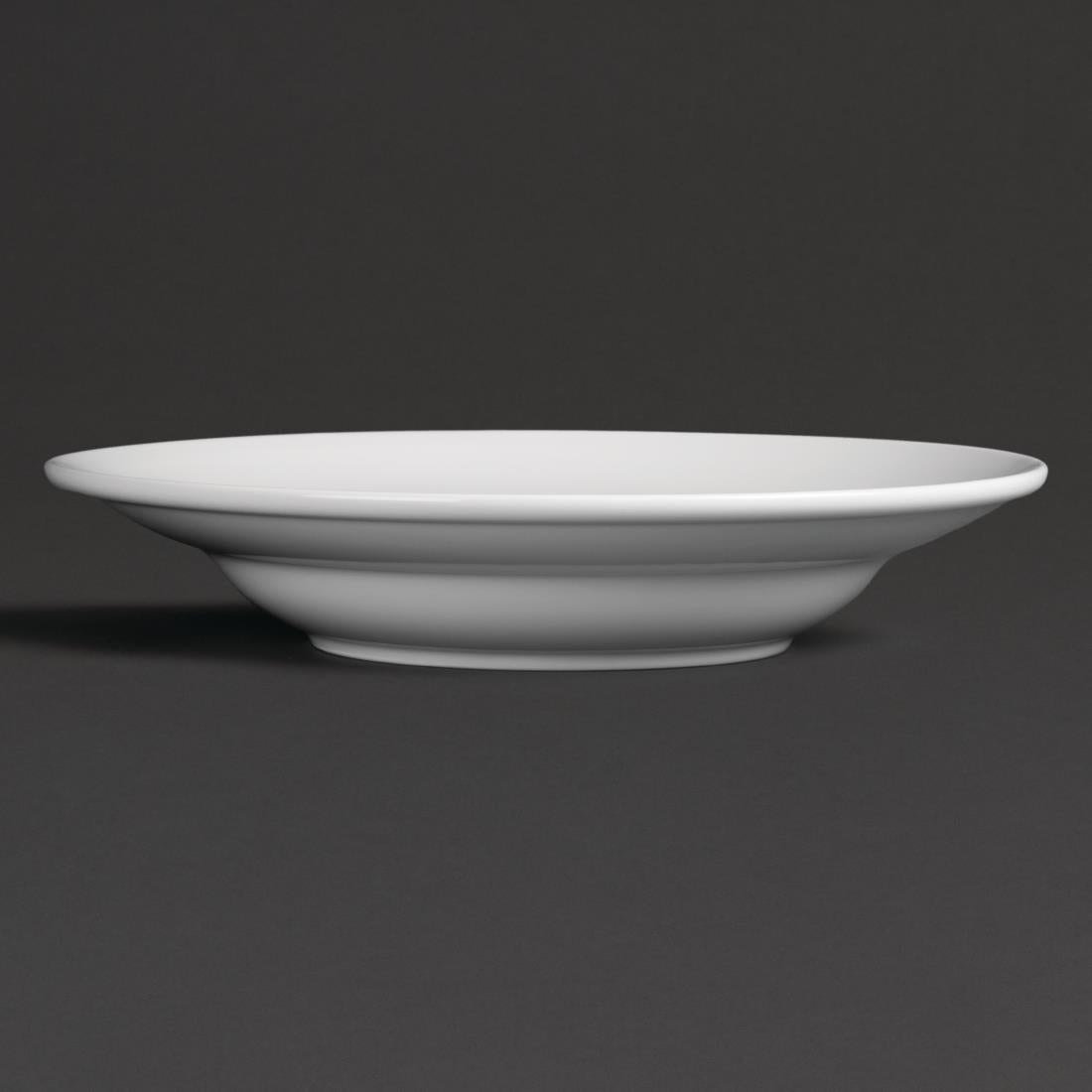 Assiette à pâtes Royal Porcelain Classic White 300mm (lot de 12) — CG058