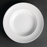 Assiette à pâtes Royal Porcelain Classic White 300mm (lot de 12) — CG058