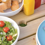 Table de pique-nique en bois ronde Rowlinson 2000mm — CG097