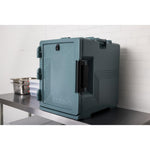 Conteneur isotherme à chargement frontal Cambro bleu ardoise — CG140