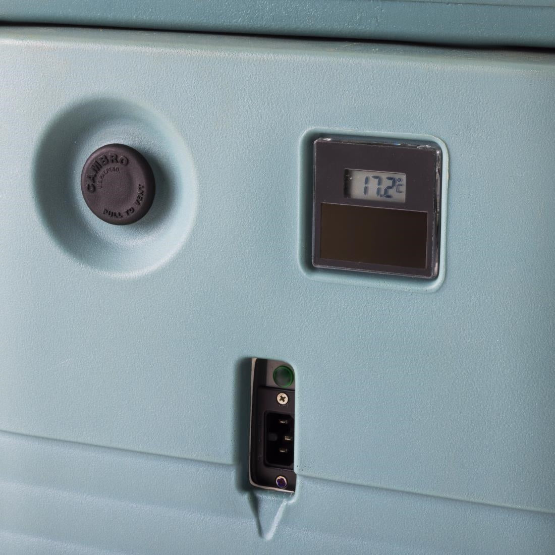 Conteneur alimentaire isotherme chauffant Cambro Camcart bleu ardoise — CG143