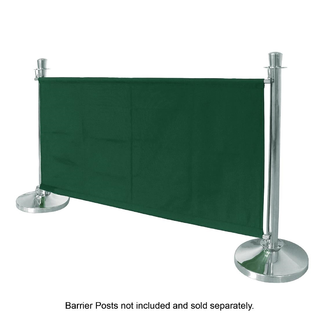 Barrière en toile Bolero verte — CG222