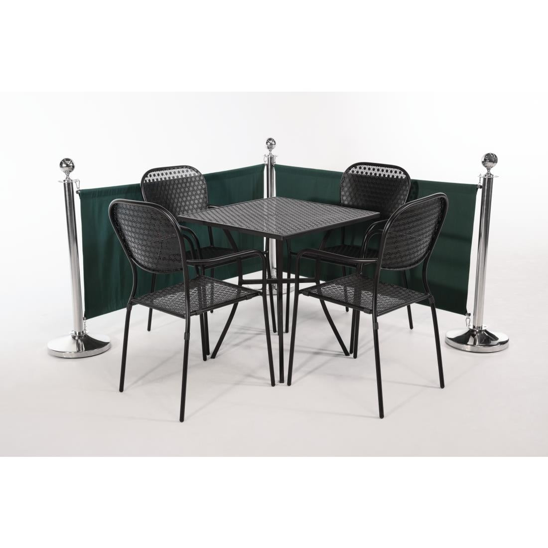Barrière en toile Bolero verte — CG222