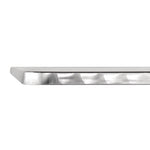 Table bistro carrée Bolero acier inoxydable 700mm — CG834