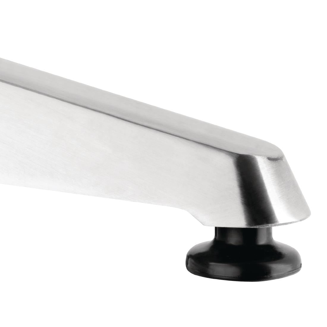 Table bistro carrée Bolero acier inoxydable 700mm — CG834