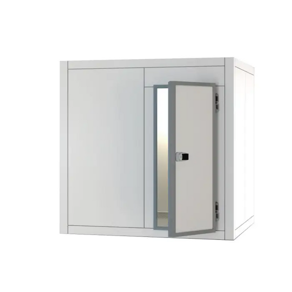 Professionele koelcel 80 mm dik zonder vloer, afmeting 1390x1390x2065 A1R-139139AS