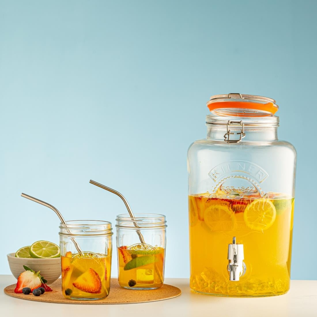 Distributeur de boissons couvercle à clip Kilner 5L — CJ127