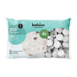 Bougies chauffe-plat professionnelles Bolsius 4 heures (lot de 200) — CJ879