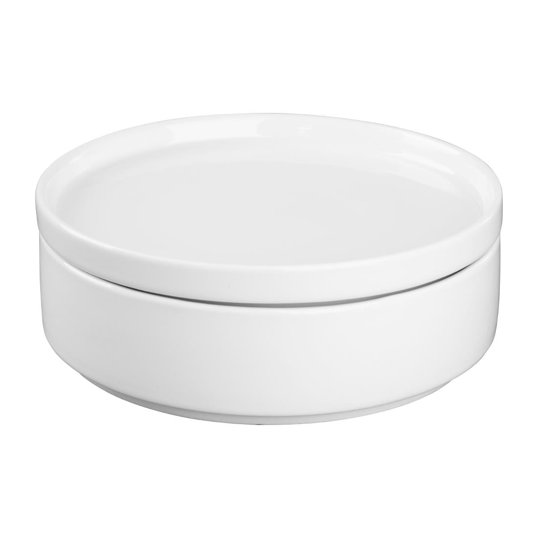 Assiettes plates rondes Olympia Whiteware 150mm (lot de 6) — FW812