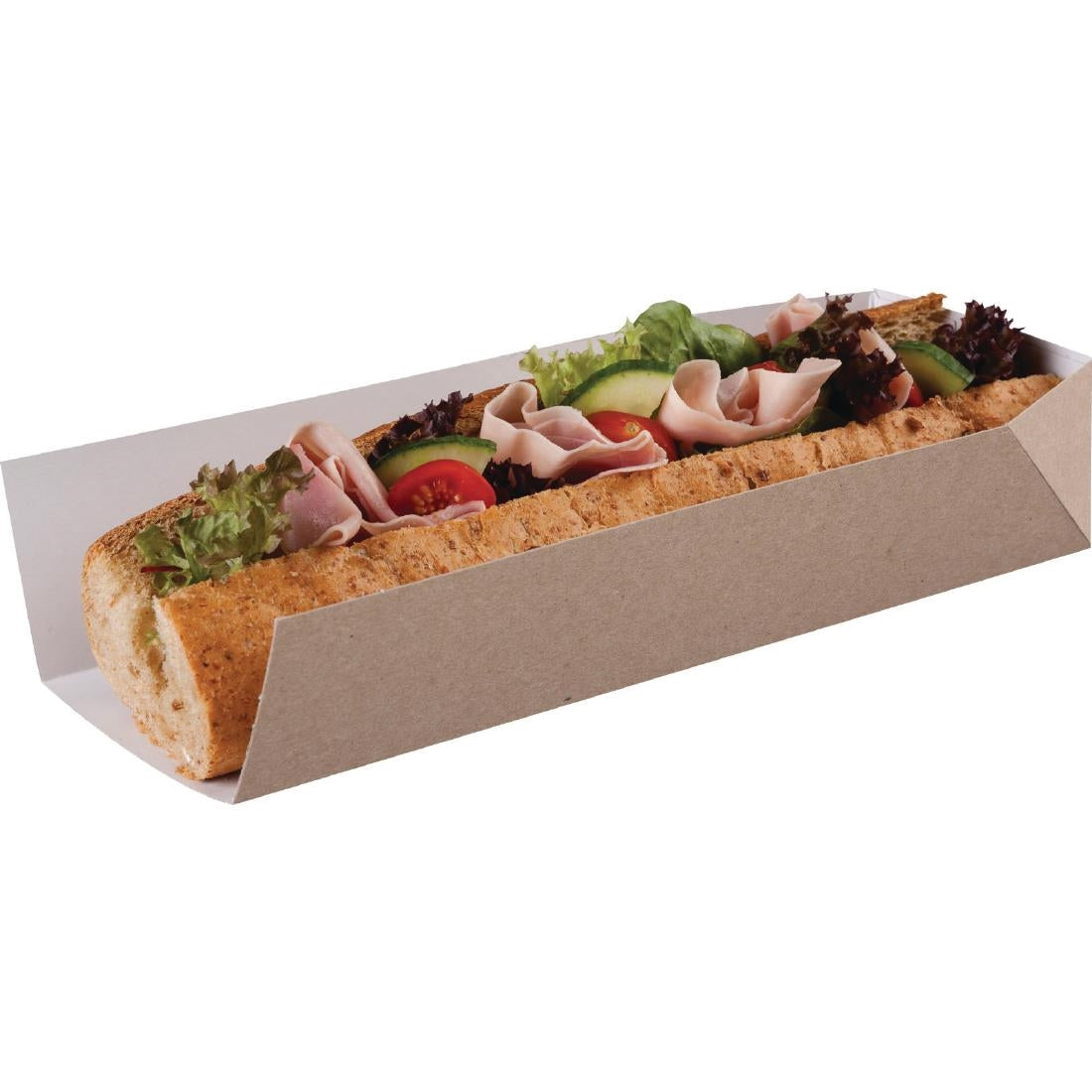 Cartons à sandwichs recyclables 250mm lot de 500 — CK937