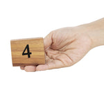 Numéros de table en bois Olympia 1 à 10 — CL392