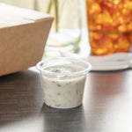 Pots à sauce PLA compostables Vegware 28ml (x5000) — CL681