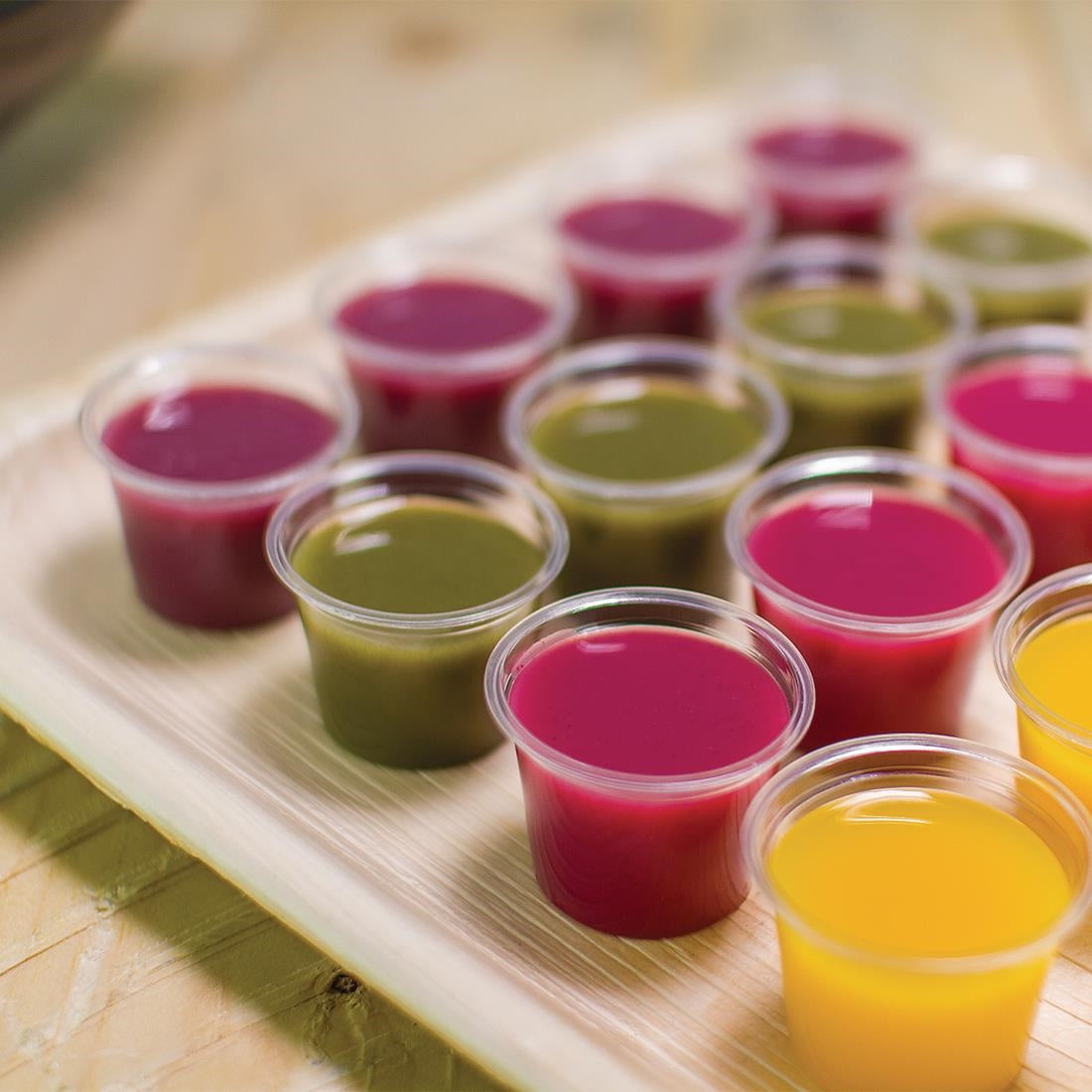 Pots à sauce PLA compostables Vegware 28ml (x5000) — CL681