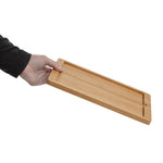 Planche support en bois Olympia pour plat en ardoise CM063 330x210x15mm — CM061