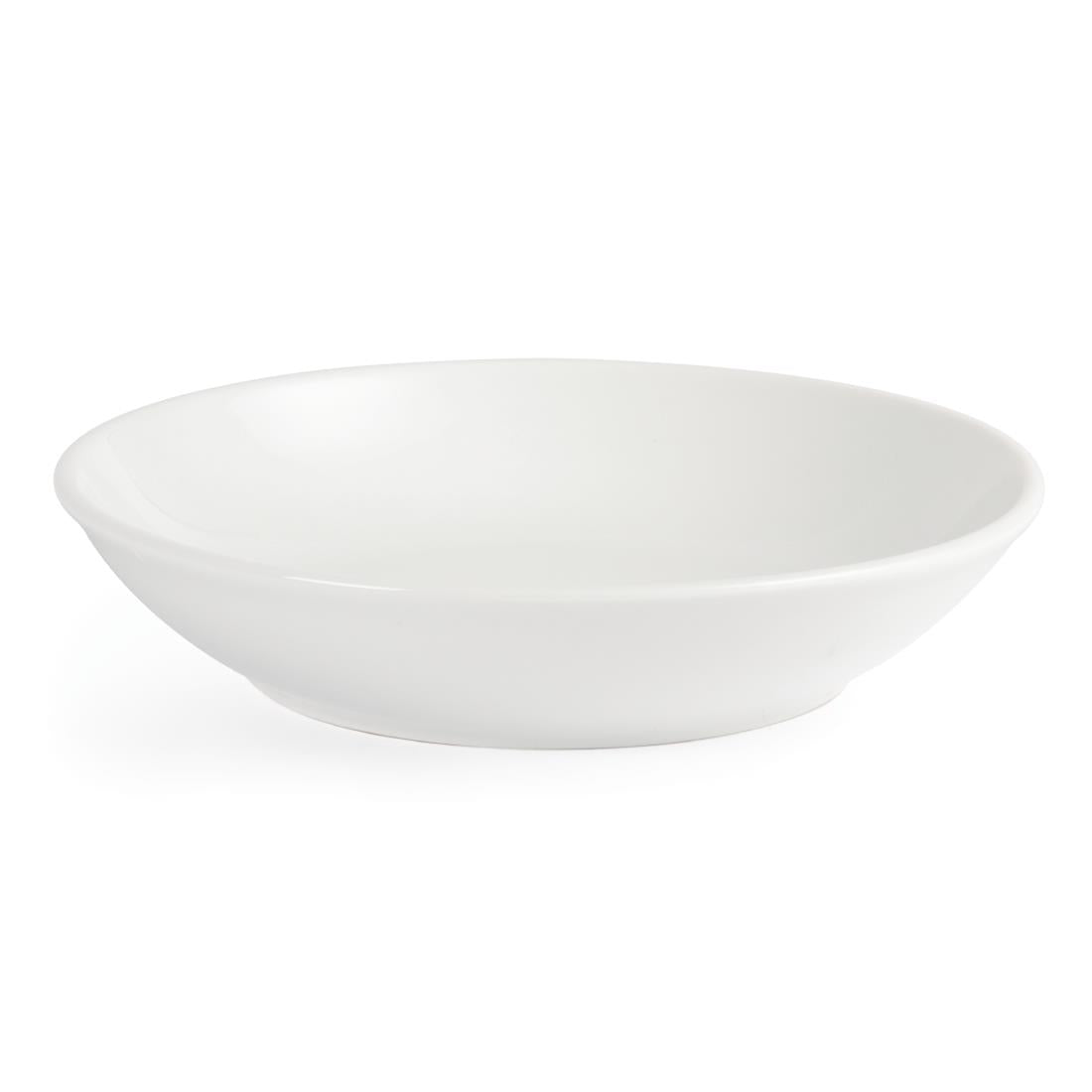 Assiettes creuses Olympia Whiteware 205mm (lot de 6) — CM188
