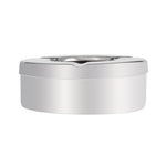 Cendrier inox antivent Olympia 90mm (lot de 6) — CM368