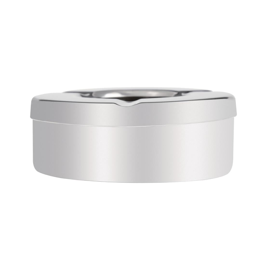 Cendrier inox antivent Olympia 90mm (lot de 6) — CM368