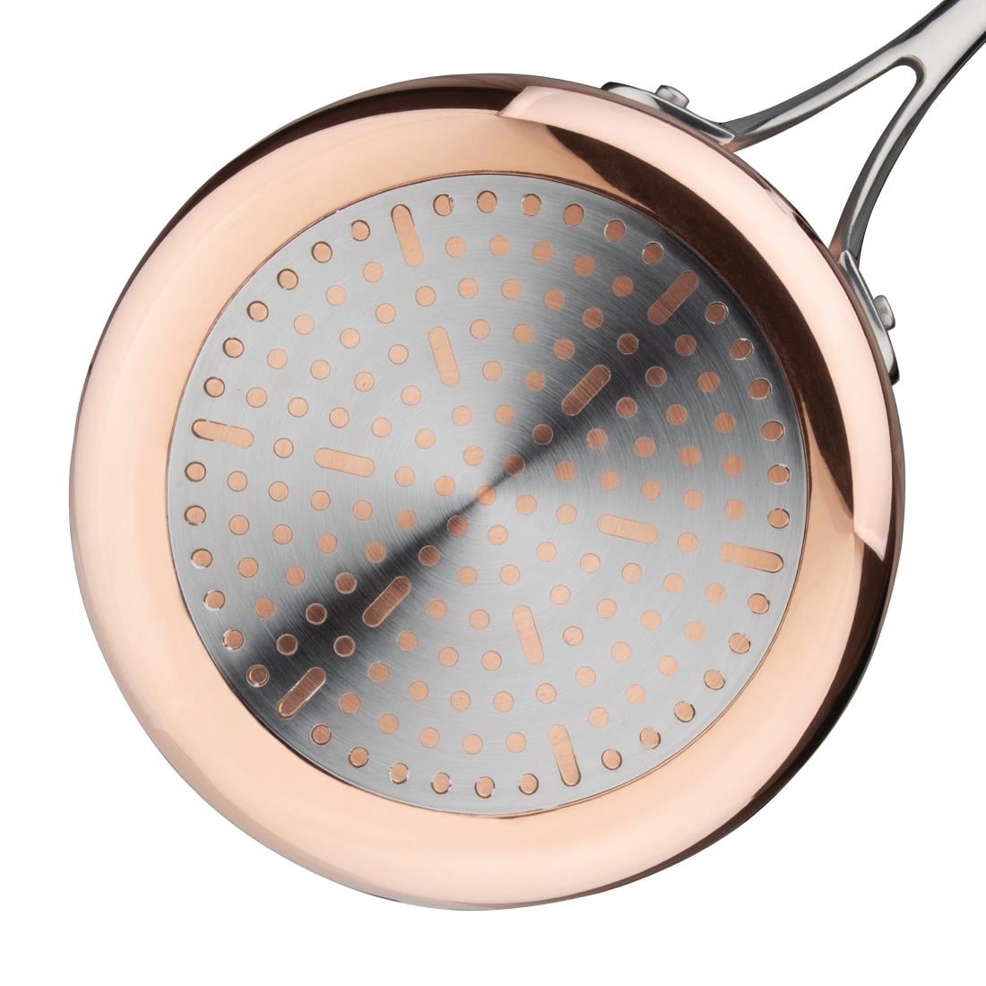 Casserole en cuivre 3 couches induction Vogue 180mm — CM675