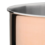 Casserole en cuivre 3 couches induction Vogue 180mm — CM675
