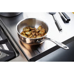 Sauteuse évasée en cuivre 3 couches induction Vogue 200mm — CM677