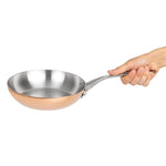 Poêle triple paroi cuivre induction Vogue 200mm — CM678