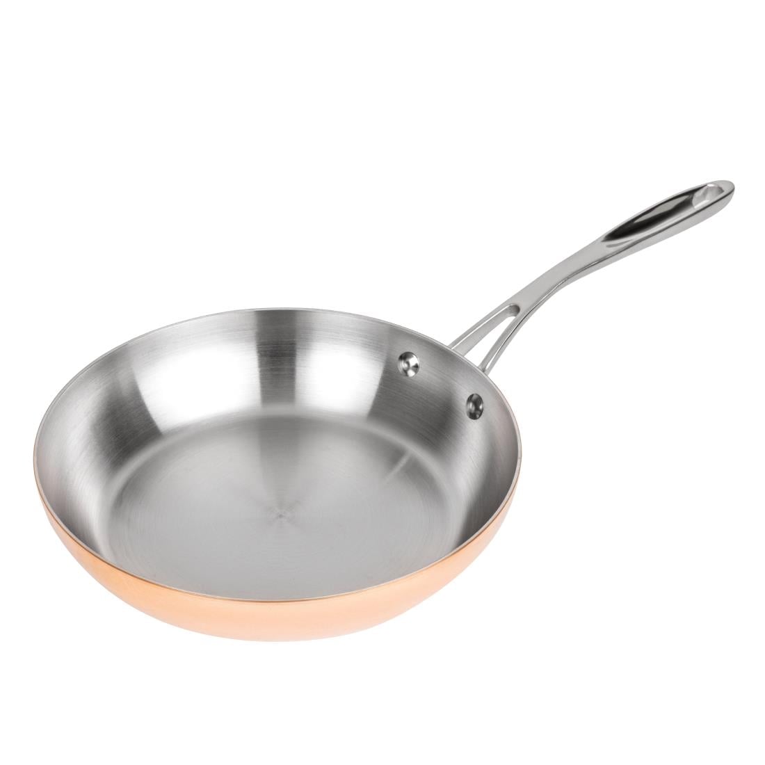 Poêle en cuivre 3 couches induction Vogue 240mm — CM679