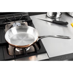 Poêle en cuivre 3 couches induction Vogue 240mm — CM679