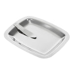 Plateau addition inox avec clip Olympia — CM759