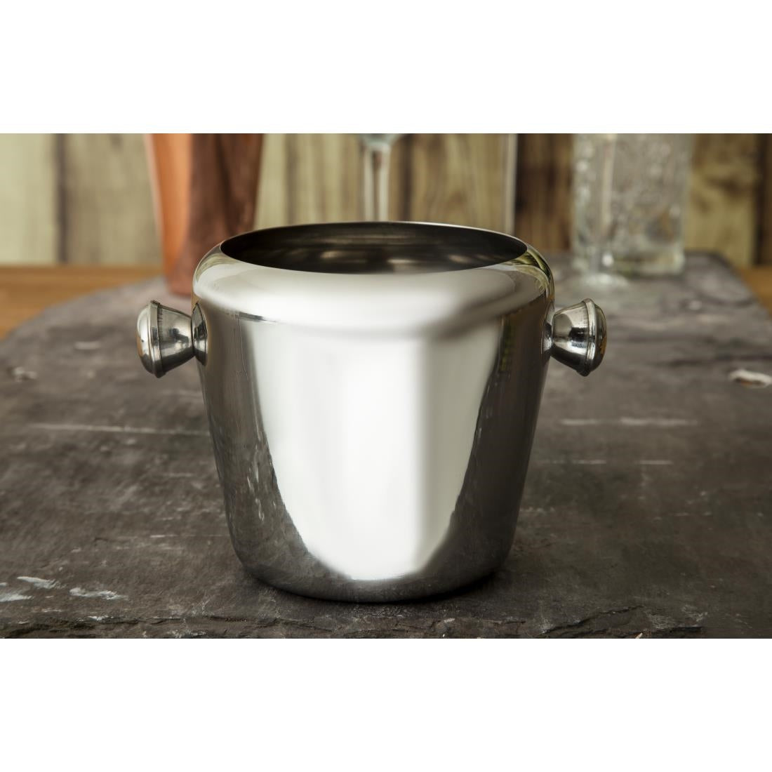 Mini seau à glace inox Olympia 1L — CM863