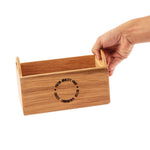 Porte-condiments en chêne avec inscription Olympia 230mm — CN517