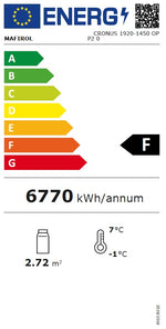 Étiquette énergétique officielle — Combisteel 7350.0040