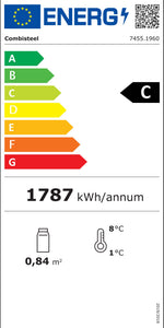 Étiquette énergétique officielle — Combisteel 7455.1960 — classe C