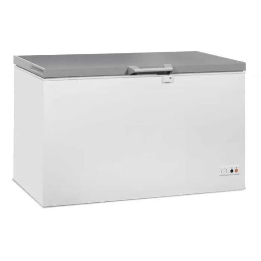 CONGÉLATEUR BAHUT COUVERCLE EN INOX 469 L 7151.1115 -