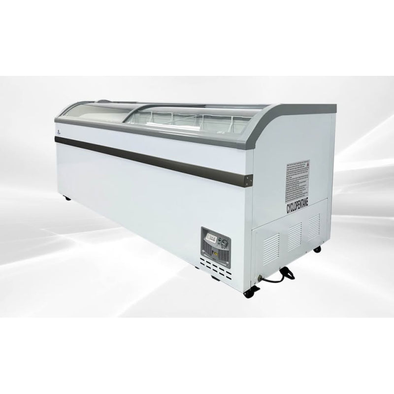Congélateur Vitré de Supermarché 620 L