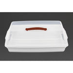 Boîte de transport à gâteau blanche Curver 450mm — CP072