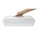 Boîte de transport à gâteau blanche Curver 450mm — CP072