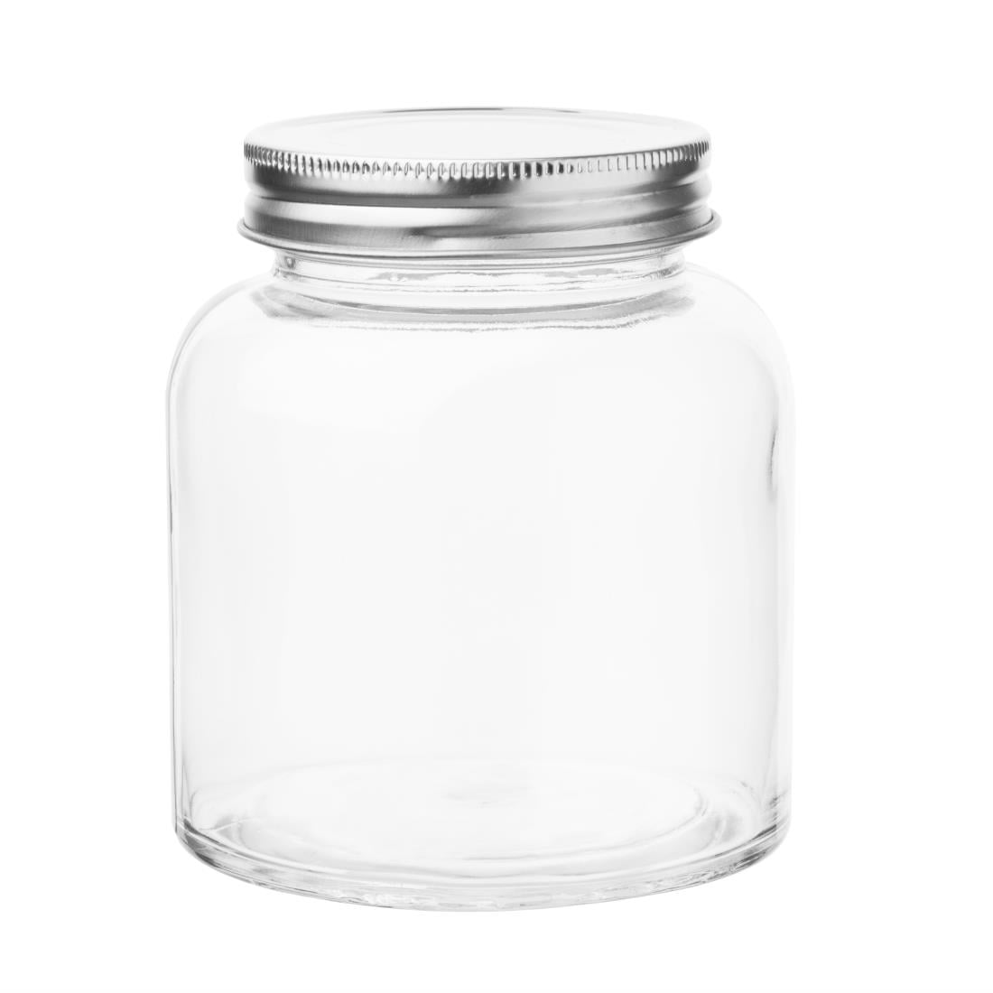 Bocaux à conserves en verre avec couvercle à visser Vogue 330ml (lot de 6) — CP082