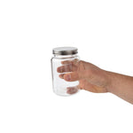 Bocaux à conserves en verre avec couvercle à visser Vogue 550ml (lot de 6) — CP083