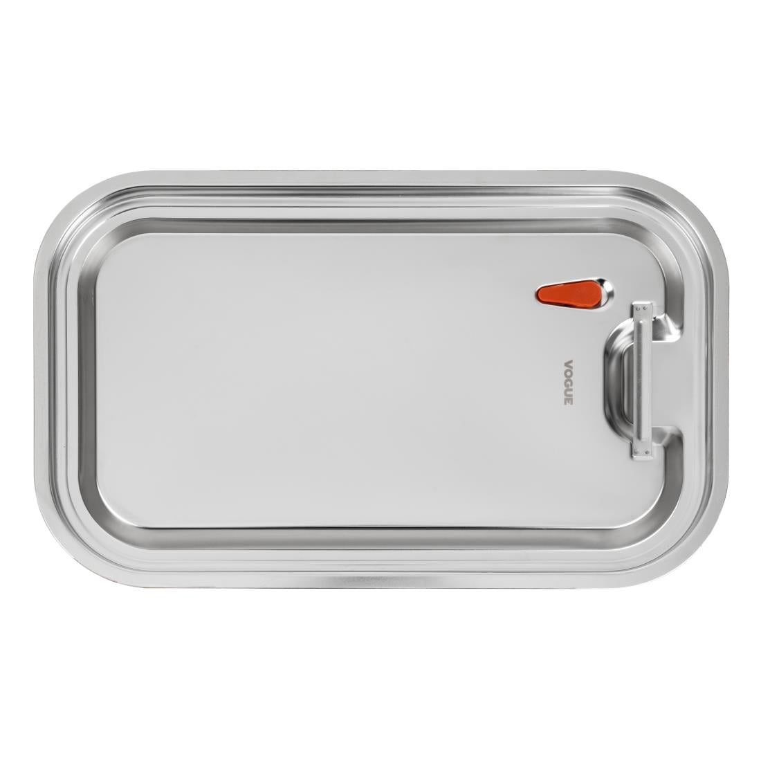 Couvercle hermétique inox et silicone Vogue GN 1/1 — CP268
