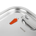 Couvercle hermétique inox et silicone Vogue GN 1/1 — CP268