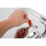 Couvercle hermétique inox et silicone Vogue GN 1/1 — CP268