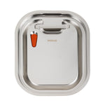 Couvercle hermétique inox et silicone Vogue GN 1/2 — CP269