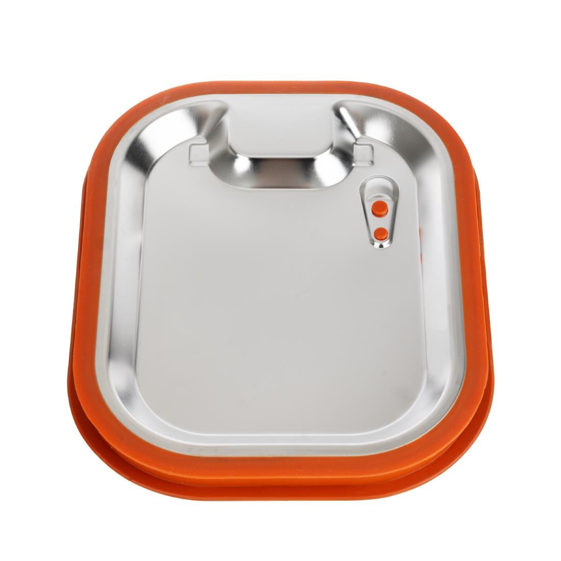 Couvercle hermétique inox et silicone Vogue GN 1/2 — CP269