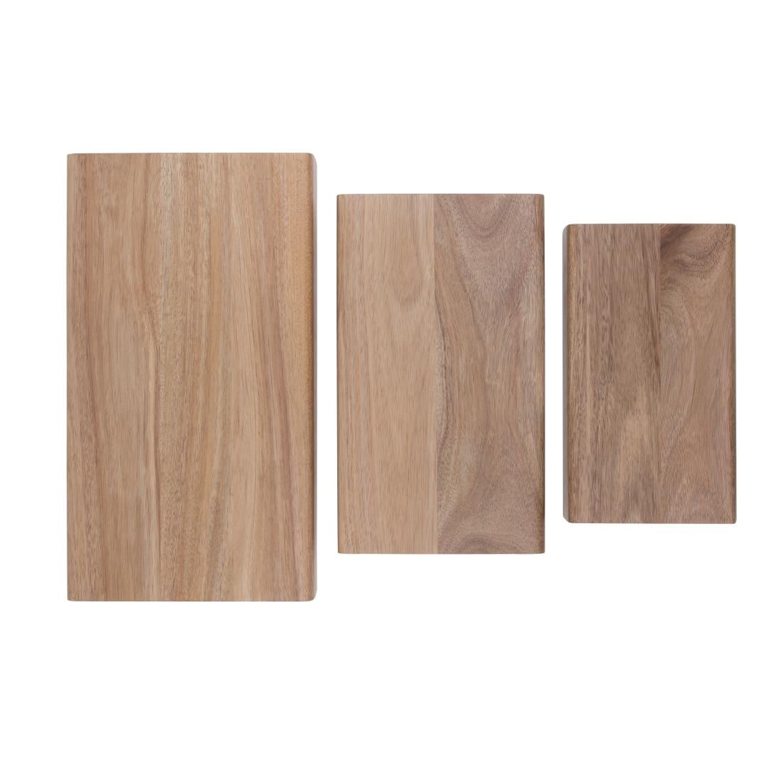 Rehausses en bois d'acacia FSC Olympia (lot de 3) — CP697