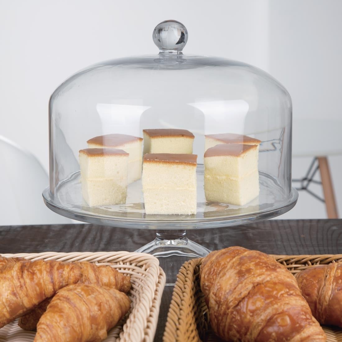 Cloche à gâteau en verre Olympia — CS014