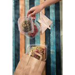 Petits sacs en papier marron à poignées plates Fiesta Recyclables (lot de 250) — JA527