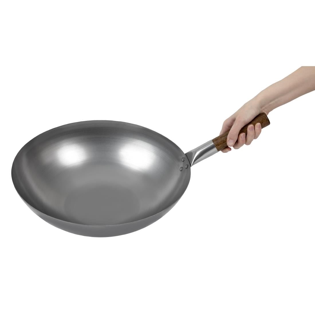 Wok fond hémisphérique Londonwok 38 cm (Ø) — CT246